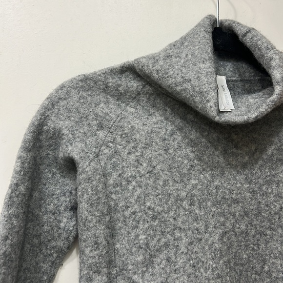 Babaton by Aritzia gray cowl neck sweater. Merino wool & yak blend. Size small - Picture 4 of 11